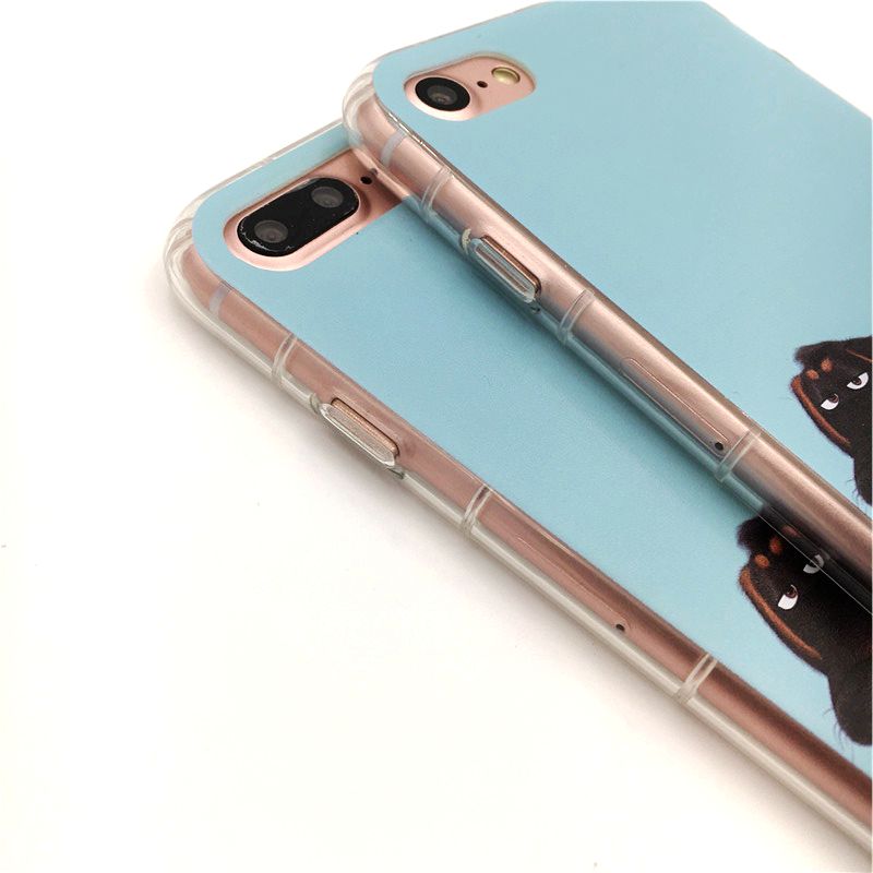 Tiffany Cartoon Dachshund Cases For iPhone 🐾