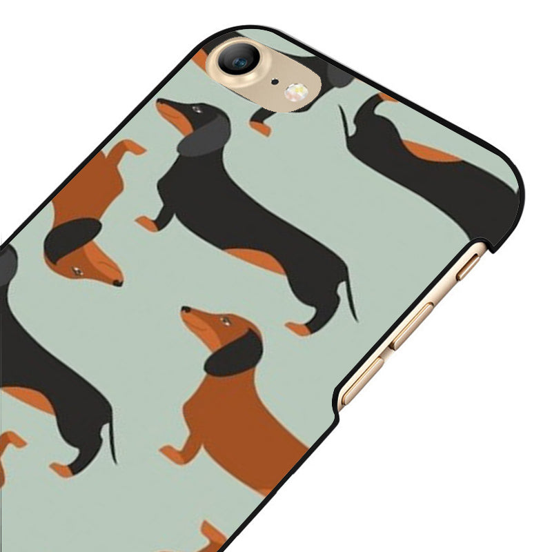 Black and Brown Dachshund Cases for iPhone 🐾